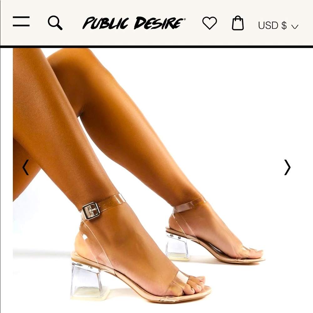 Clear Heels